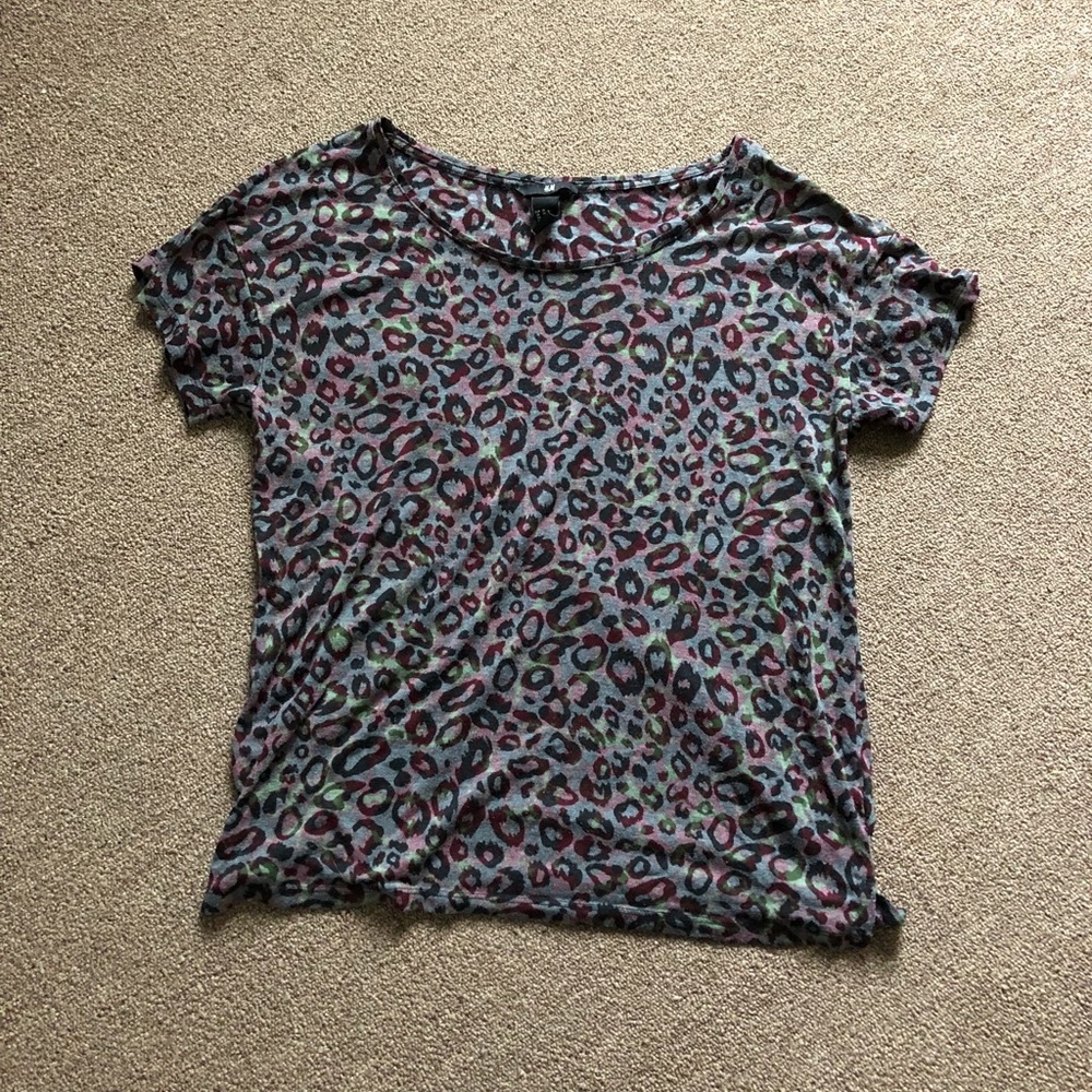 H&M Women’s Leopard Print T-Shirt
